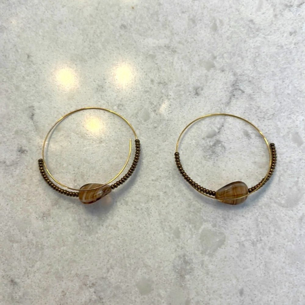 Custom jewelry, hoops